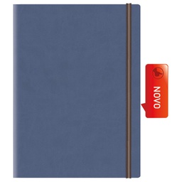 [000013183] Rokovnik A4 Bahamas s gumicom 480 indigo plavi