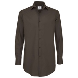 [000014849] Košulja muška dugi rukavi B&C Black Tie 135g tamno smeđa L!!