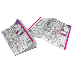 [000017713] Teka meki uvez A4 crte 40+2L 80g Enjoy Coloring Connect!!