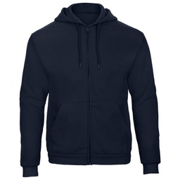 [900003076] Majica dugi rukavi zip B&C ID.205 270g tamnoplava L!!