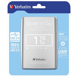 [000020738] Hard disk 2.5"     1TB USB 3.0 Verbatim 53071 srebrni blister