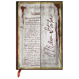 [000036901] Notes 10x14cm-mini crte  88L magnet Bram Stoker, Dracula Paperblanks PB4398-0!!