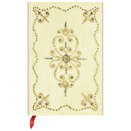 [000036921] Notes 10x14cm-mini crte  88L s gumicom Buttercream Paperblanks PB2968-7!!
