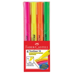 [000045325] Signir 1-5mm slim 38 superfluorescentan pvc etui Faber-Castell 157704/4boje blister!!