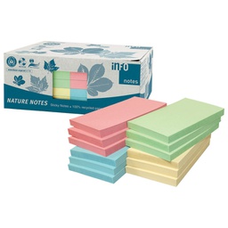 [000045467] Blok samoljepljiv 125x75 mm 12x100L Nature Global Notes 5655-88box sortirano