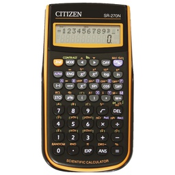 [000002448] Kalkulator tehnički 10+2mjesta 236 funkcija Citizen SR-270NOR crni/narančasti blister!!