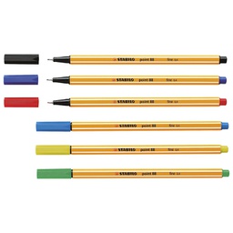 [000002926] Flomaster 0,4 mm Point 88/46 Stabilo crni