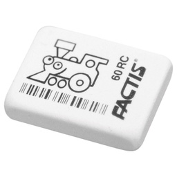 [000002929] Gumica kaučuk 60RC Factis bijela-KOMAD