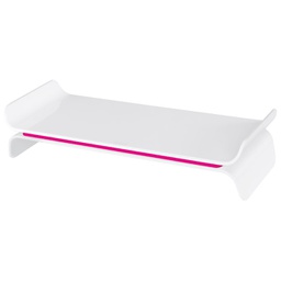 [000045545] +Stalak za monitor Stand Ergo Wow Leitz 65040023 rozi/bijeli