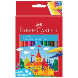 [000045963] Flomaster školski  12boja Faber-Castell 554201 blister