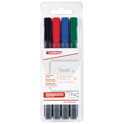 [000045718] Marker za bijelu ploču 1 mm Edding 361/4 S blister