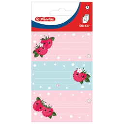 [000046093] Etikete školske papir maline Herlitz 50034291 blister