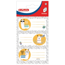 [000046095] Etikete školske papir životinje Herlitz 50034284 blister