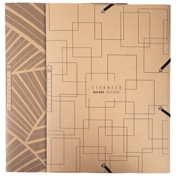 [000046259] Fascikl klapa s gumicom karton reciklirani A4 Eterneco Exacompta 55847E sortirano