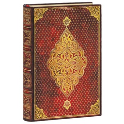 [000046150] Notes  9,5x14cm-mini crte 120L s gumicom Golden Trefoil Paperblanks PB6366-7