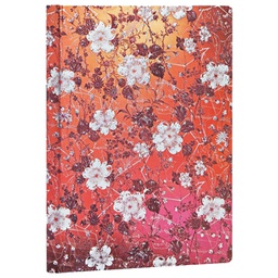 [000046165] Notes 13x18cm-midi crte  72L s gumicom Sakura Paperblanks PB5429-0