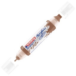 [000046671] Boja akrilna u tubi obostrana 3D Edding 5400919 svijetlosmeđa