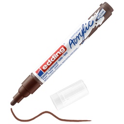 [000046717] Marker akrilni 2-3 mm Edding 5100907 smeđi