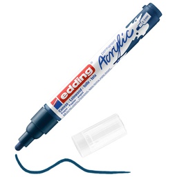 [000046730] Marker akrilni 2-3 mm Edding 5100933 tamnoplavi