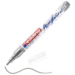 [000046747] Marker akrilni 1-2 mm Edding 5300923 srebrni