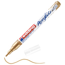 [000046748] Marker akrilni 1-2 mm Edding 5300924 zlatni