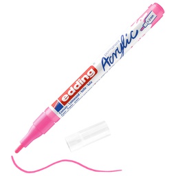 [000046755] Marker akrilni 1-2 mm Edding 5300069 fluo rozi
