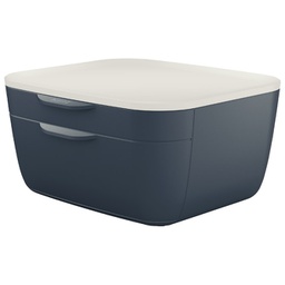 [000046896] Kutija s  2 ladice Cosy Leitz 53570089 tamnosiva/bijela