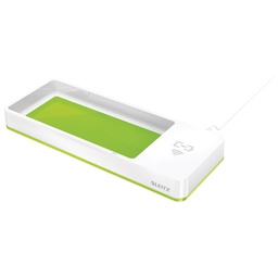 [000046920] Organizer stolni sa indukcijskim punjačem Wow Leitz 53651054 bijelo-zeleni!!