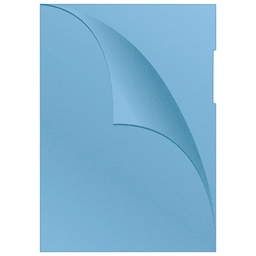 [000046990] Fascikl "L" 120my pp A4 mat pk100 Q-Connect KF00307 plavi