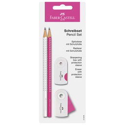 [000003626] Set Sparkle Faber Castell 218495 bijelo/fluorescentno rozi blister!!