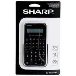 [000036071] Kalkulator tehnički 10+2mjesta 131 funkcija Sharp EL-501XBWH bijeli!!