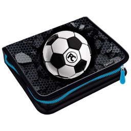 [000045048] Pernica puna 1zip 2preklopa Football 1A Connect crno-siva!!