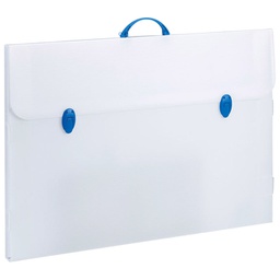 [000046562] Torba-kofer pp-tvrdi  735x520x30mm Favorit/Balmar PF14284/E04CT prozirno bijela/plava ručka