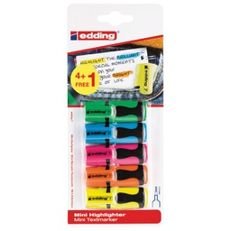 [000047046] Signir mini 1-3 mm Edding 7/5boja blister (4+1 gratis)