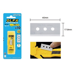 [000047344] Nož za skalpel 17,8 mm za SK-10 pk10 Olfa SKB-10/10B srebrni blister