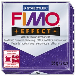 [000039630] Masa za modeliranje   57g Fimo Effect Staedtler 8020-602 glitter ljubičasta!!