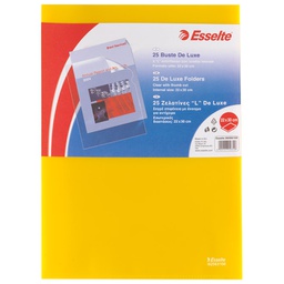 [000047414] Fascikl "L"  90my pp A4 mat Copy Safe pk25 Esselte 392583100 žuti!!