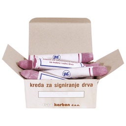 [000000316] Kreda šumarska debela pk12 Karbon crvena!!
