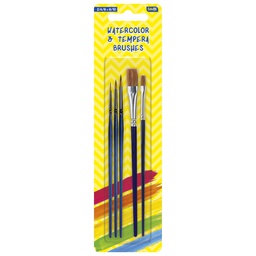 [000003477] Kist za vodene boje 2,4,6+tempere 6,10 Educa blister