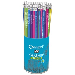 [000003496] Olovka grafitna HB s gumicom i natpisom u čaši pk72 Connect
