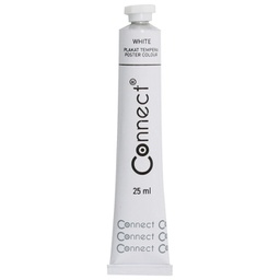 [000003506] Boja tempera 30ml aluminijska tuba Connect bijela