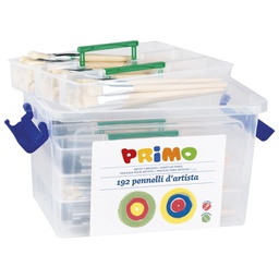[000003694] Set kistova pk192 za vodene boje 2,4,6,8,10+tempere 2,4,6,8,10,12 u pp kutiji Primo 243PTQ192