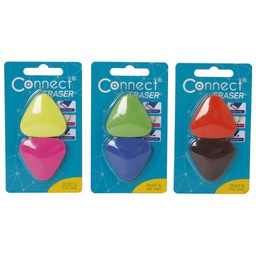 [000003773] Gumica sintetička C-24C trokutasta plosnata pk2 Connect sortirano blister!!