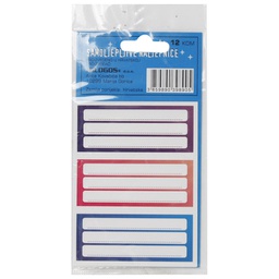 [000003952] Etikete školske 3/1x4 linije Glogos sortirano blister