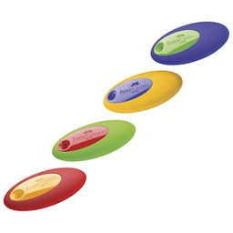 [000003963] Gumica plastična Oval Faber-Castell 182330 sortirano!!