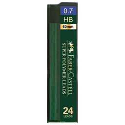 [000003965] Mine 0,7mm HB super polymer 1tuba (24 mine) Faber Castell!!