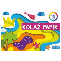 [000004012] Kolaž papir 10 listova A4 Connect