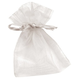 [000004120] Vrećice ukrasne organdi 10x8 cm pk24 Knorr Prandell 21-6399410 bijele