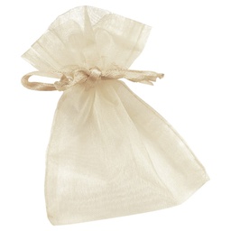 [000004121] Vrećice ukrasne organdi 10x8 cm pk24 Knorr Prandell 21-6399428 bež