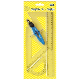 [000004149] Geometrijski set GT2 srednji sa šestarom Educa blister!!